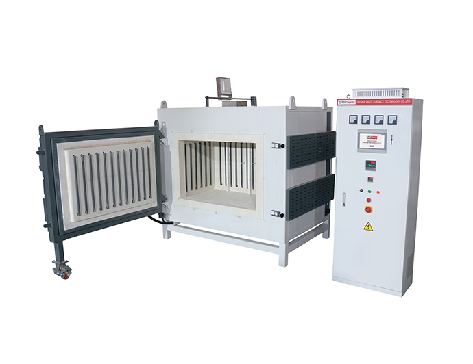 1400℃手動門工業(yè)箱式電阻爐
